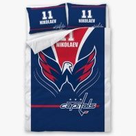 Постельное белье ХК Вашингтон кэпиталз от интернет-магазина Галактика текстиля Фотография Постельное белье ХК Вашингтон кэпиталз