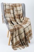 Фотография Плед Шоколад с молоком шерсть