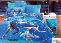 Комплект постельного белья Козерог купить в интернет магазине||Галактика текстиля Фото Комплект постельного белья Козерог