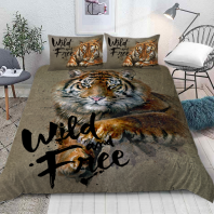 Постельное белье Дикие и свободные тигры изображение