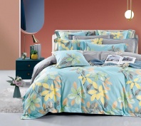 Постельное белье с листьями изображение