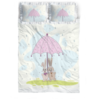 Фотография Постельное белье Парочка зайцев