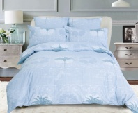 Постельное белье Сайлид поплин голубое 192 изображение