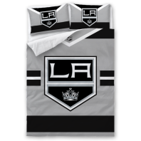 Постельное бельё Лос-Анджелес Кингз Хоккейный клуб от интернет-магазина Галактика текстиля Фотография Постельное бельё Лос-Анджелес Кингз Хоккейный клуб