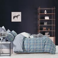 Постельное белье Из сатина в клетку изображение