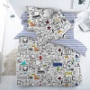 Детское постельное белье Скетч от интернет-магазина Галактика текстиля Фотография Детское постельное белье Скетч