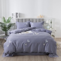 Постельное белье фланель Бабочки от интернет-магазина Галактика текстиля Постельное белье фланель Бабочки изображение