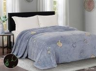 Плед Светящиеся планеты космоса от интернет-магазина Галактика текстиля Фотография Плед Светящиеся планеты космоса