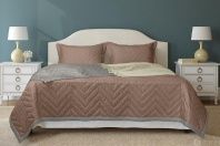 картинка Покрывало Вальтери Бежевое серебро