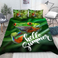 Постельное бельё Лягушка красноглазая квакша изображение