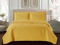 Покрывало Tango loft жёлтое от интернет-магазина Галактика текстиля картинка Покрывало Tango loft жёлтое