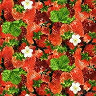 Скатерть Клубничка 3Д от интернет-магазина Галактика текстиля Скатерть Клубничка 3Д фото