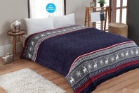 Изображение Плед Олень Индиго