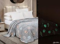 Фотография Плед Ракеты, светящийся в темноте