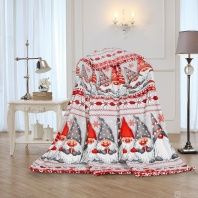 Изображение Плед Рождественский опт.