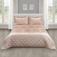 картинка Покрывало Вальтери жаккардовое светло-розовое
