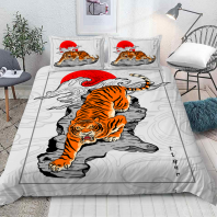 Постельное белье Тигр Япония изображение