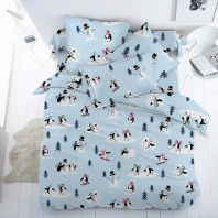 Постельное белье Зимушка зима от интернет-магазина Галактика текстиля Постельное белье Зимушка зима Изображение