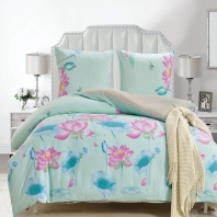 Постельное белье Лотосы изображение