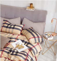 Постельное белье из сатина Клетка изображение