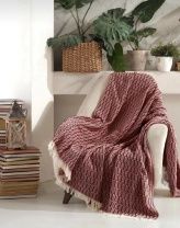 Покрывало MARIN Narin BORDO от интернет-магазина Галактика текстиля картинка Покрывало MARIN Narin BORDO