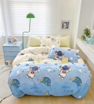 Постельное белье Космическая фантазия купить в интернет магазине||Галактика текстиля Изображение Постельное белье Космическая фантазия