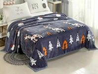 Изображение Плед Новогодний С оленями