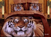 Постельное белье Полосатый красавец от интернет-магазина Галактика текстиля Постельное белье Полосатый красавец изображение