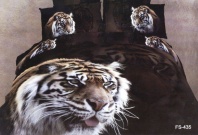 Постельное белье Фамилье Полосатый хищник Тигр изображение