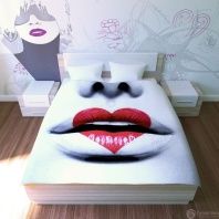 Постельное бельё С губами Newtone от интернет-магазина Галактика текстиля Постельное бельё С губами Newtone изображение