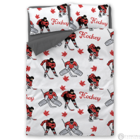 Постельное бельё Canadian Stars Хоккей от интернет-магазина Галактика текстиля Фотография Постельное бельё Canadian Stars Хоккей