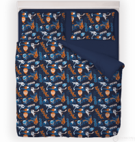 Постельное бельё Хоккеисты от интернет-магазина Галактика текстиля Фотография Постельное бельё Хоккеисты