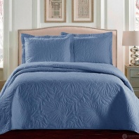 Покрывало Tulle tul Marrakech голубое от интернет-магазина Галактика текстиля картинка Покрывало Tulle tul Marrakech голубое