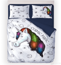 Фотография Постельное бельё 1.5 сп. Единорог