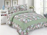 Покрывало Танго Пэчворк хлопок от интернет-магазина Галактика текстиля картинка Покрывало Танго Пэчворк хлопок