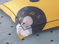 Простыня с наволочками С мышками от интернет-магазина Галактика текстиля Простыня с наволочками С мышками фотография