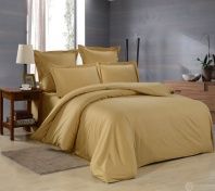 Постельное белье Однотонное золотое изображение