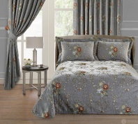 Комплект жаккардовых штор Asabella 60B от интернет-магазина Галактика текстиля Фотография Комплект жаккардовых штор Asabella 60B