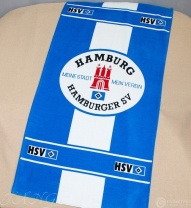 Полотенце Гамбург Футбольный клуб от интернет-магазина Галактика текстиля Полотенце Гамбург Футбольный клуб фото