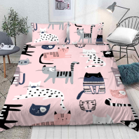 Фотография Постельное бельё Галерея кошек