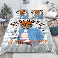 Постельное белье Модный Тигр изображение