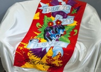 Полотенце пляжное True to my love от интернет-магазина Галактика текстиля Полотенце пляжное True to my love фото