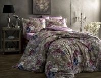 Постельное белье TAC JASMINE серое от интернет-магазина Галактика текстиля Постельное белье TAC JASMINE серое изображение