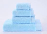 Полотенце Seashells голубое от интернет-магазина Галактика текстиля Полотенце Seashells голубое фотография