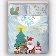  Постельное бельё С Новым годом Изображение