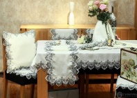Скатерть Tango Серебро от интернет-магазина Галактика текстиля Скатерть Tango Серебро фото
