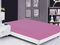 Простыня на резинке софткоттон фиолетовая (PRMF-10) от интернет-магазина Галактика текстиля Простыня на резинке софткоттон фиолетовая (PRMF-10) фотография