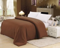 Пододеяльник Valtery софткоттон Коричневый купить в интернет магазине||Галактика текстиля Фотография Пододеяльник Valtery софткоттон Коричневый