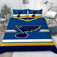 Постельное белье Сент-Луис Блюз хоккейный клуб от интернет-магазина Галактика текстиля Фотография Постельное белье Сент-Луис Блюз хоккейный клуб