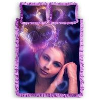 Изображение Постельное бельё С фото на заказ от интернет-магазина Галактика текстиля